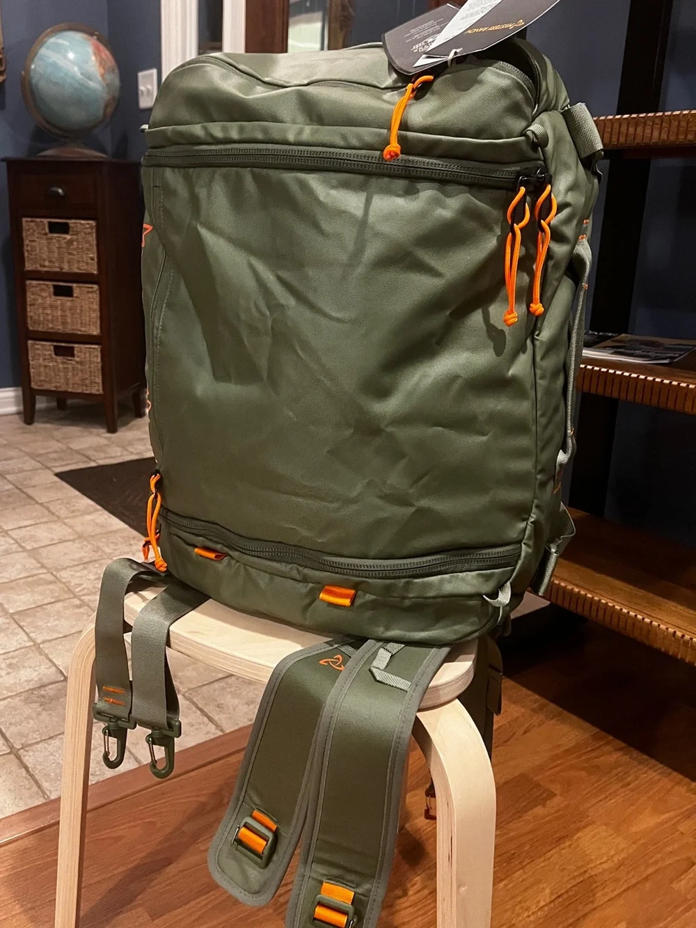 New Mystery Ranch Mission Duffel 40L Ponderosa Green Travel Bag Backpack